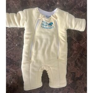 Baby Merlin Magic Sleep Suit Large 3-6 Months 18-21lbs Yellow